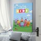 thumbnail image 3 of Bichikids Cuadro decorativo colgante - Arte de pared - Póster enmarcado - Decoración de pared - Regalos para familia, amigos y aficionados 20*30 cm, 3 of 6