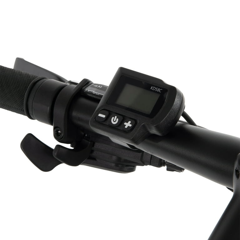 Huffy Transic 26 inch Electric Mountain Bike for Adults Black