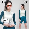 thumbnail image 3 of Camiseta de ciclismo Lameda con bolsillo multifuncional para mujer, camiseta de ciclismo antideslizante de manga larga, ropa de ciclismo transpirable nueva, 3 of 5