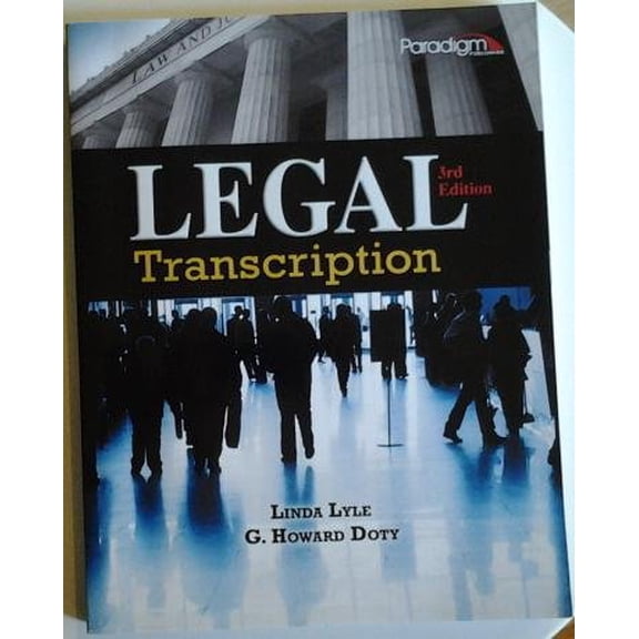 Pre-Owned Legal Transcription