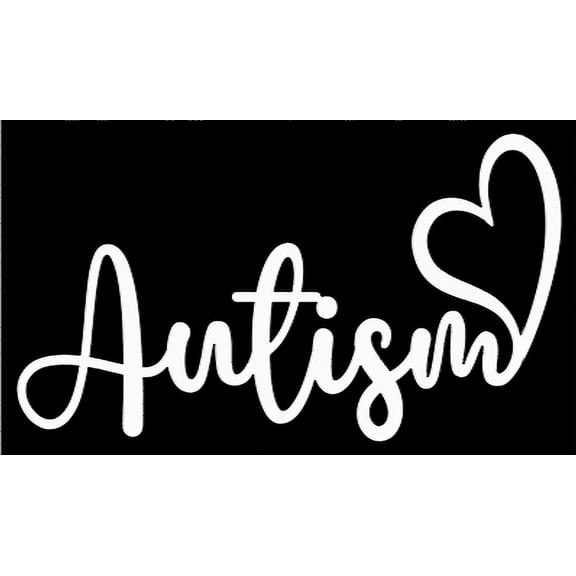 Autism Heart - Premium Vinyl Decal/Sticker