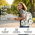 thumbnail image 6 of HUIACONG School Backpack for Kids Bamboo Panda Print 17 Inch 4-Piece Backpack Set, Easy Clean Interior, for Middle School Students, 6 of 7