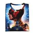 thumbnail image 4 of T-Shirt Jeunesse The Flash à Col Rond Imprimé 3d, Graphique, Manches Courtes, pour Garçons et Filles, 4 of 8