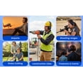 thumbnail image 5 of G & F Safety Earmuffs, 26-41dB NRR Hearing Protection, Noise-Canceling, Shooting & Range, Adjustable, 5 of 14