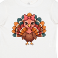thumbnail image 4 of Inktastic Thanksgiving Turkey Female Girls Toddler T-Shirt, 4 of 5