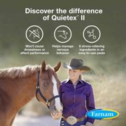 Farnam Quietex II Focusing and Calming Paste for Horses, 32.5 ml syringe