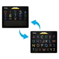 thumbnail image 6 of PicassoTiles 2-in-1 Magnetic Drawing Board 12x10 Inch Bead Pad with Alphabet & Math, STEM Educational Learning Toy, Reusable Erasable Writing Tablet for Kids, 6 of 8