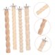 thumbnail image 5 of MERRYHAPY 4Ud Percha Para En Madera Para Descanso Y Entrenamiento De Pájaros, 5 of 8