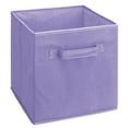 thumbnail image 6 of ClosetMaid Cubeicals Fabric Drawer, Open Storage Organizing Bin, Light Purple (2 Pack), 6 of 6