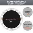 thumbnail image 3 of Soozier Trampoline Mat Replacement with Spring Pull Tool and 42 V-Hooks, Fits 8ft Trampoline, Using 5.5" Springs, 3 of 7