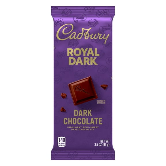 Cadbury Royal Dark Chocolate Bar - 3.5 oz- Pack of 2