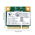 thumbnail image 2 of Seitruly AR5B195 Tarjeta de red Bluetooth 2.4G / 150Mbps Tarjeta WIFI Tarjeta adaptadora PCIE Adaptador de red inalámbrica de alto rendimiento para Juegos de teclado y mouse para computadora, 2 of 6