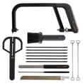 thumbnail image 2 of Topteng 15-in-1 Multi-Blade Cutting Tool Set with Woodworking, Metal, Glass Blades, Scissors & Modular Tool Box, 2 of 11