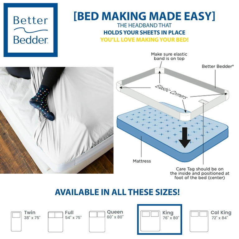 Better Bedder - How to keep sheets on your mattress
