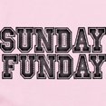 thumbnail image 2 of CafePress - Sunday Funday Infant Bodysuit - Baby Light Bodysuit, Size Newborn - 24 Months, 2 of 4