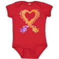 thumbnail image 3 of Inktastic Fire Heart Dragons Boys or Girls Baby Bodysuit, 3 of 5