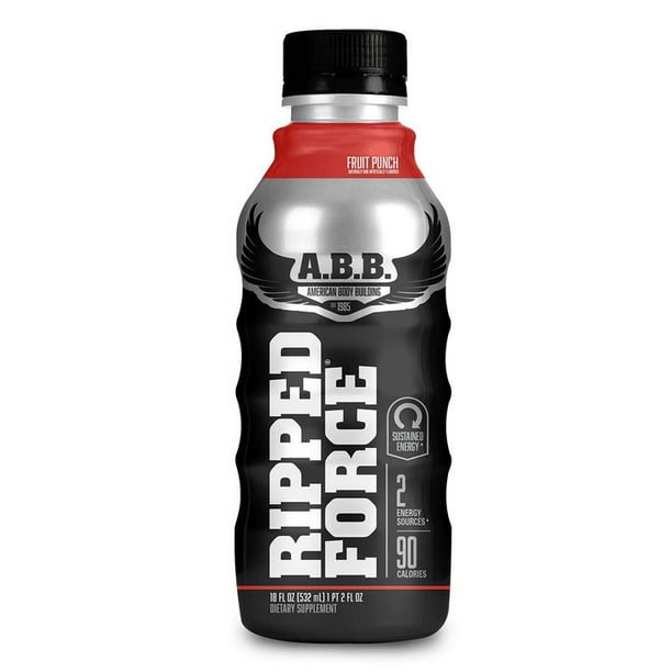 ABB Ripped Force PreWorkout Energy Drink Caffeine ABB Ripped Force PreWorkout Energy Drink Caffeine