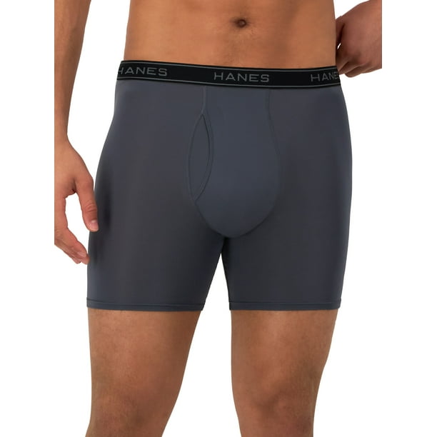 Hanes Men's Value Performance Stretch Boxer Brief Underwear Hanes Men's Value Performance Stretch Boxer Brief Underwear
