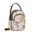 thumbnail image 7 of FORMRS Crossbody Bag for Women Quilted Travel Shoulder Cell Phone Purse with Chain Strap Handbag, Lace and Floral, 7 of 7