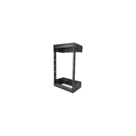 UPC: 0065030873918 | StarTech RK12WALLOA Wall Mount Server Rack – 12U Rack – 12 – 20 in Adjustable Depth – Open Frame – Network Rack – Computer Rack – Equipment Rack