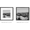 thumbnail image 4 of HAUS AND HUES 12x12 Black Metal Picture Frames Matted to 8x8 - Features Premium Aluminum & Hanging Hardware, Shatterproof Plexiglass - Ideal for Home, Room, Office (12x12 in, Black, Set of 4), 4 of 6