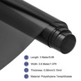 thumbnail image 2 of Window Film, Glass Sun Blocking, Heat Control Self Adhesive Black Window Tint, 9.8x1.97ft for Home Office, 2 of 6