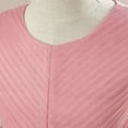 thumbnail image 4 of KkSLirnhs Girls Dresses Size 14-16 Girls' Summer Solid Color Short Sleeve Round-Neck Mesh Princess Dress Zi Shoulder Wedding Dress for Kids 5-6Years Pink, 4 of 6