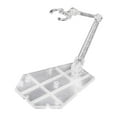 thumbnail image 1 of KLKCMS Action Figure Stand Rack Sturdy Adjustable for 6" Model 1/44 Toy Accessory Clear, 1 of 9