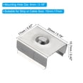 thumbnail image 2 of Unique Bargains LED Strip Light Clips Mounting Bracket Fixing Clips with Screws for 15mm-17mm Light Cable Ribbon 100 Pack, 2 of 6