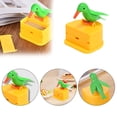 thumbnail image 1 of 1PC Stainless Steel Cutlery Set Bird Toothpick Dispenser 2024 New Creative Type Toothpick Bird Dispenser Holder Dispenser Bird Shape Toothpick Case Cute Funny Toothpick Box For Kitchen Yellow, 1 of 6