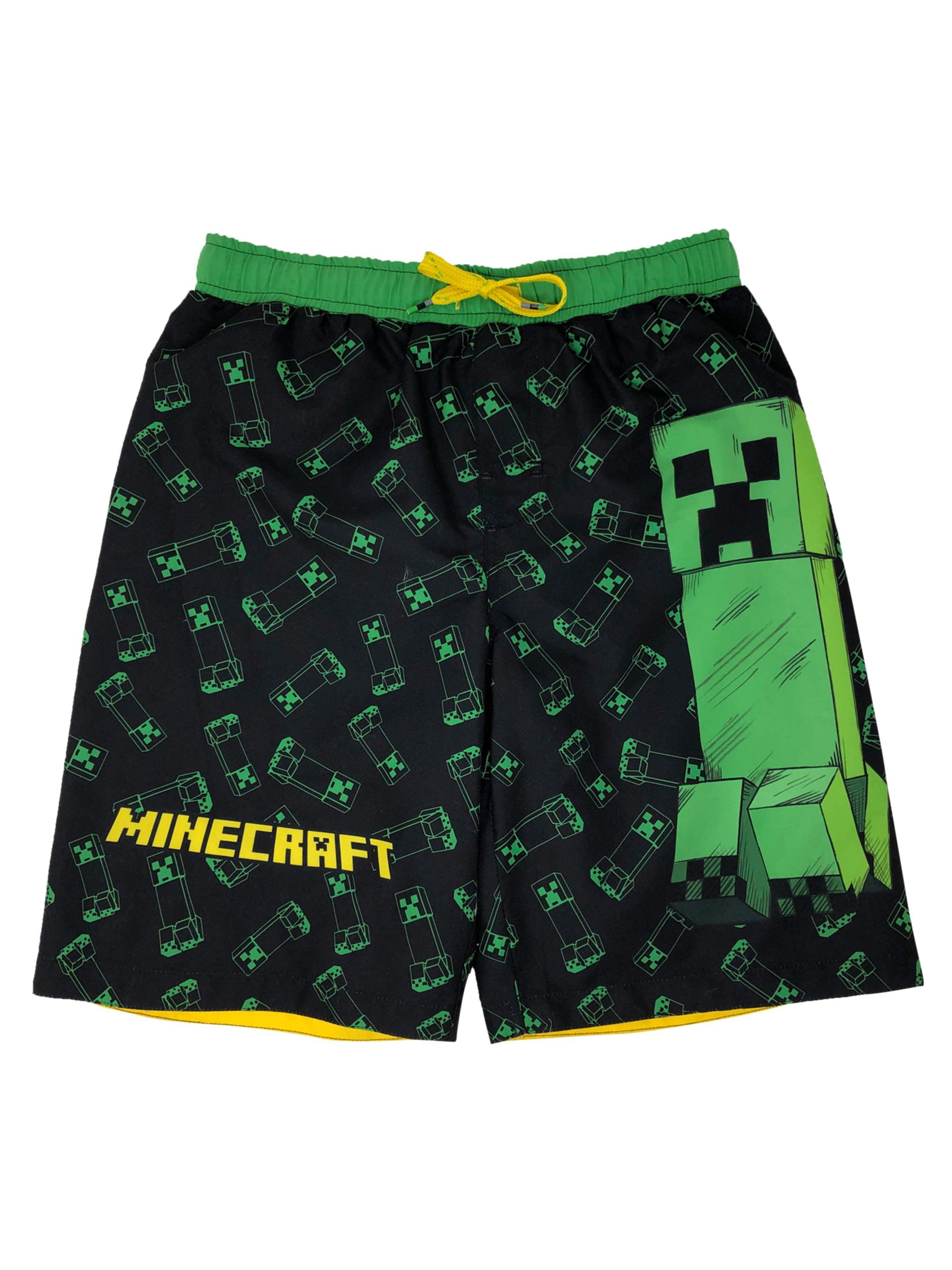Minecraft Boys 416 Swim Trunks
