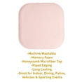 thumbnail image 5 of Sweet Home Collection Memory Foam Honeycomb Non-Slip Back 16" x 16" Chair Pad - Pink, 6 Pack, 5 of 7