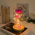 thumbnail image 4 of Laklulu Forever Flower Glass Cover-Galaxy Flower Regalo para esposa y madre, 4 of 5