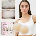 thumbnail image 2 of Women's Nipple Covers Adhesive Silicone Patches with Travel Box, 2 of 14