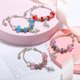 thumbnail image 3 of Pulsera con dije de unicornio brillante con diseño de personalidad, brazaletes con cuentas de cristal europeo para mujeres y niñas, regalos de joyería artesanal, 2023, 3 of 4
