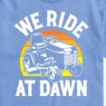 thumbnail image 2 of Instant Message - We Ride At Dawn Mower - Men's Short Sleeve Graphic T-Shirt, 2 of 6