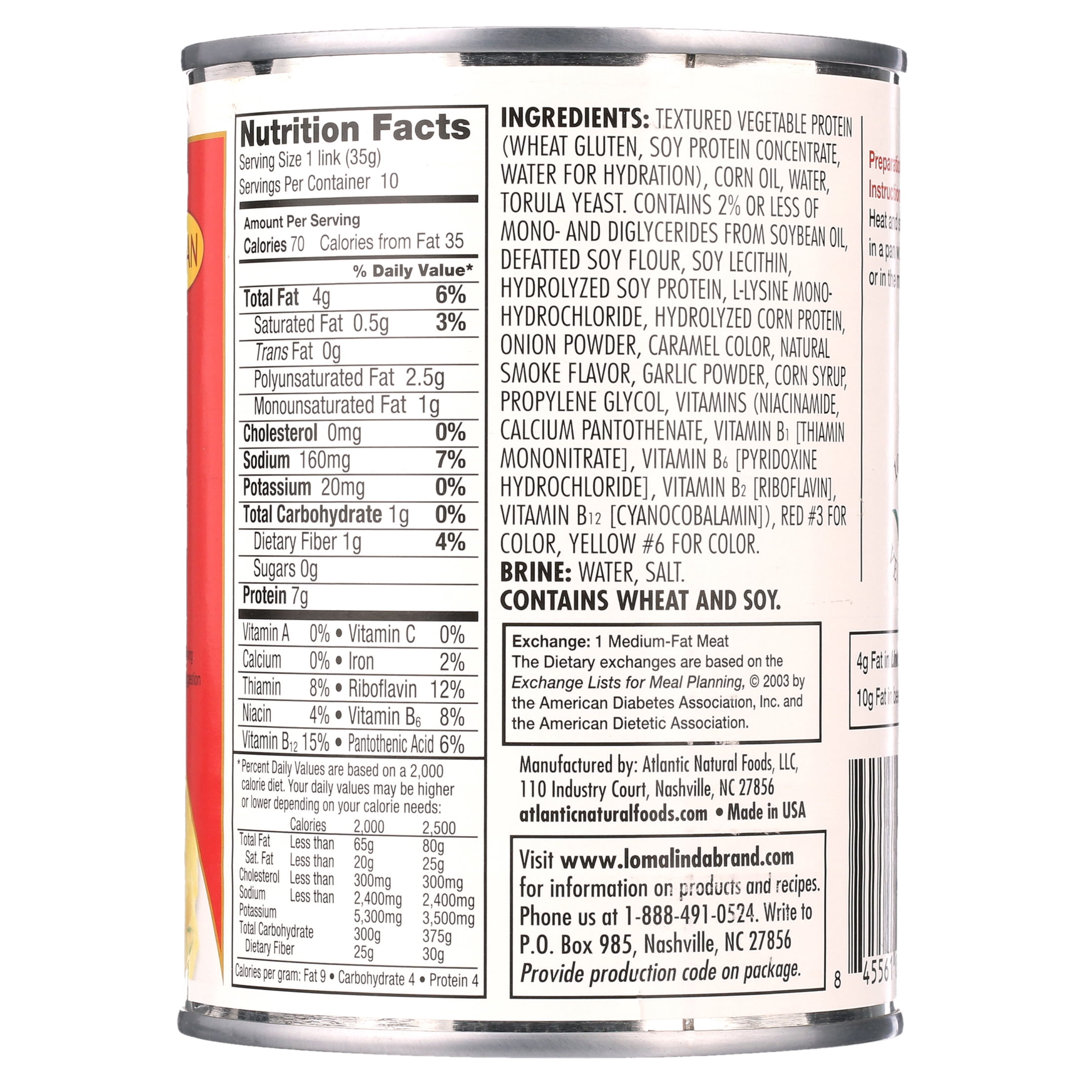 Loma Linda Linketts, 20 Oz
