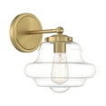 thumbnail image 5 of Trade Winds Jordan 1-Light Wall Sconce in Natural Brass, 5 of 5