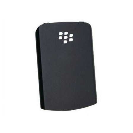 BlackBerry OEM BATTERY DOOR - Battery cover - black - for BlackBerry Pearl 3G 9100