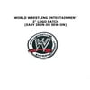 WWE World Wrestling Embroidered Iron/Sew-on Comics Theme Logo Patch/Applique