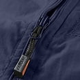 thumbnail image 4 of WRKEKC Windbreaker Jackets for Men Hooded Long Sleeve Zip-Up Outerwear With Zipper Pockets for Outdoor Travel and Hiking, 4 of 6
