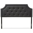 thumbnail image 2 of HomeStock Old World Opulence Headboard - Adjustable Wood Post, Adds Elegance to Your Bedroom, Butten Tufted Headboard-Color:Dark Gray,Size:Queen, 2 of 10