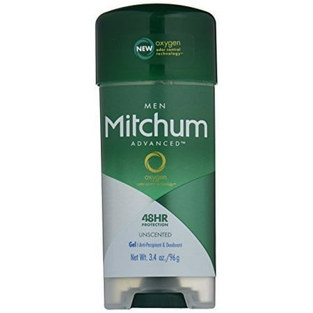 Mitchum PowerGel Odor Protection Unscented Anti-Perspirant & Deodorant, 3.4 OZ