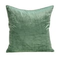 thumbnail image 6 of Parkland Collection Charlotte Transitional Green Solid Pillow Cover, 6 of 6