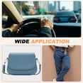 thumbnail image 6 of Uxcell Leather Keys Sleeve (Blue) - Car Key Cover, PU Car Key Protector Keys Loop Replacement with Swivel Lobster Clasp for Men & Women, 6 of 6