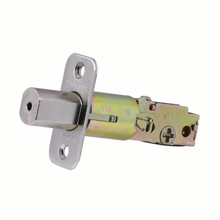 Satin Nickel Latch - Design House 790634 2-Way Adjustable Deadbolt Latch, Satin Nickel