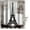 Black-5, variant on French Paris Eiffel Tower City of Love Black White Theme Cloth Fabric Shower Curtain Sets Bathroom & Toilet Decor with Hooks Waterproof Washable 72W x 72H inches Long