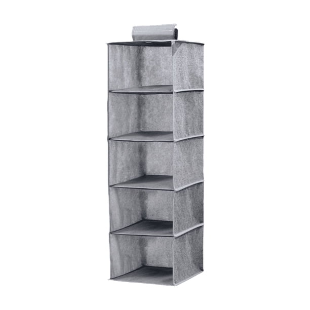 Bolsa para guardar tela colgante | Organizador de cajón multicapa | Diseño Ligero Lavable | Portaropa y accesorios con compartimento | Estantes de armario para ahorrar espacio | Fácil de limpiar