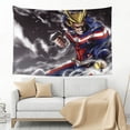 thumbnail image 4 of My Hero Academia Tapestry, Anime Wall Poster Art, Wall Tapestry For Bedroom Living Room Dorm Room, Wall Hanging For Festival Party Events Background Photography Backdrop, 60x40 Inch, 4 of 9
