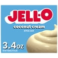 thumbnail image 2 of (5 pack) Jell-O Coconut Cream Artificially Flavored Instant Pudding & Pie Filling Mix, 3.4 oz Box, 2 of 14